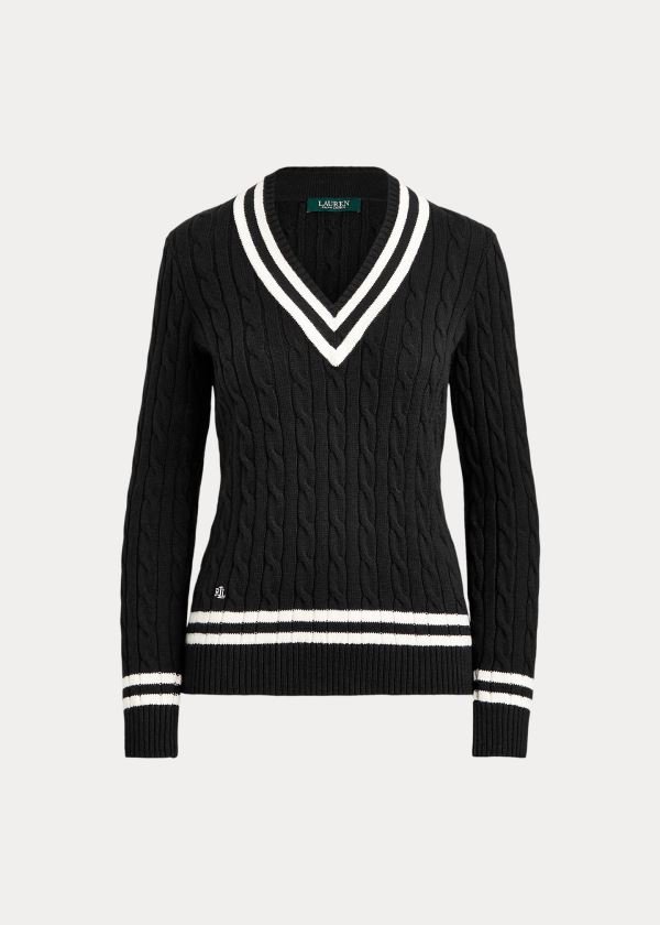 Women's Ralph Lauren Cotton Cricket Sweater | 604975CPM